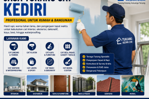 Jasa Tukang Cat Kediri Profesional untuk Rumah dan Bangunan