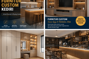 Jasa Furnitur Custom Kediri untuk Rumah dan Ruang Usaha