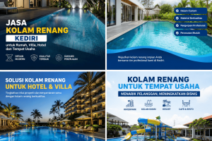 Jasa Kolam Renang Kediri untuk Rumah, Villa, Hotel dan Tempat Usaha