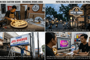 Neon Box Custom Kediri untuk Branding Bisnis yang Lebih Menarik