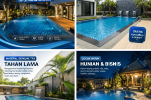 Jasa Pembuatan Kolam Renang Kediri Profesional untuk Hunian dan Bisnis