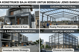 Jasa Konstruksi Baja Kediri untuk Berbagai Jenis Bangunan