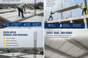 Jasa Pasang Dak Panel Kediri untuk Rumah, Ruko dan Bangunan