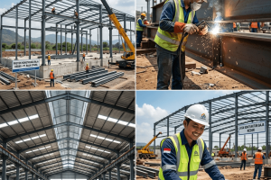 Kontraktor Konstruksi Baja Kediri untuk Proyek Bangunan