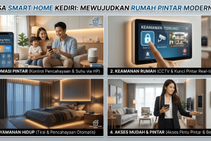 Jasa Smart Home Kediri untuk Mewujudkan Rumah Pintar Modern