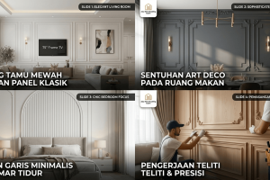 Jasa Wall Moulding Kediri untuk Membuat Interior Rumah Lebih Elegan