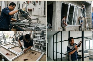 Tips Memilih Jasa Tukang Aluminium Kediri yang Profesional dan Terpercaya