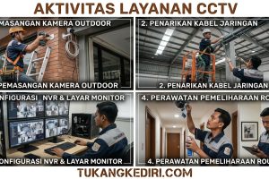 Cara Memilih Jasa Tukang CCTV Kediri Berkualitas dengan Harga Terjangkau