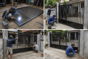 tukang pagar kediri3