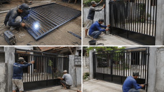 Cara Memilih Jasa Tukang Pagar Kediri untuk Rumah yang Kokoh dan Rapi