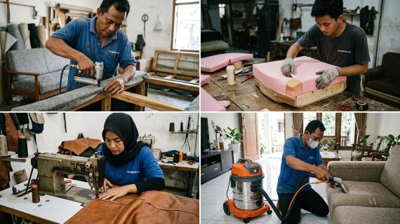 Panduan Memilih Jasa Tukang Service Sofa Kediri untuk Rumah, Kantor, dan Usaha