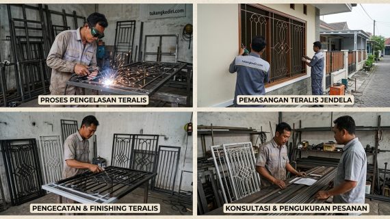 7 Cara Memilih Jasa Tukang Teralis Kediri untuk Rumah yang Aman dan Estetis
